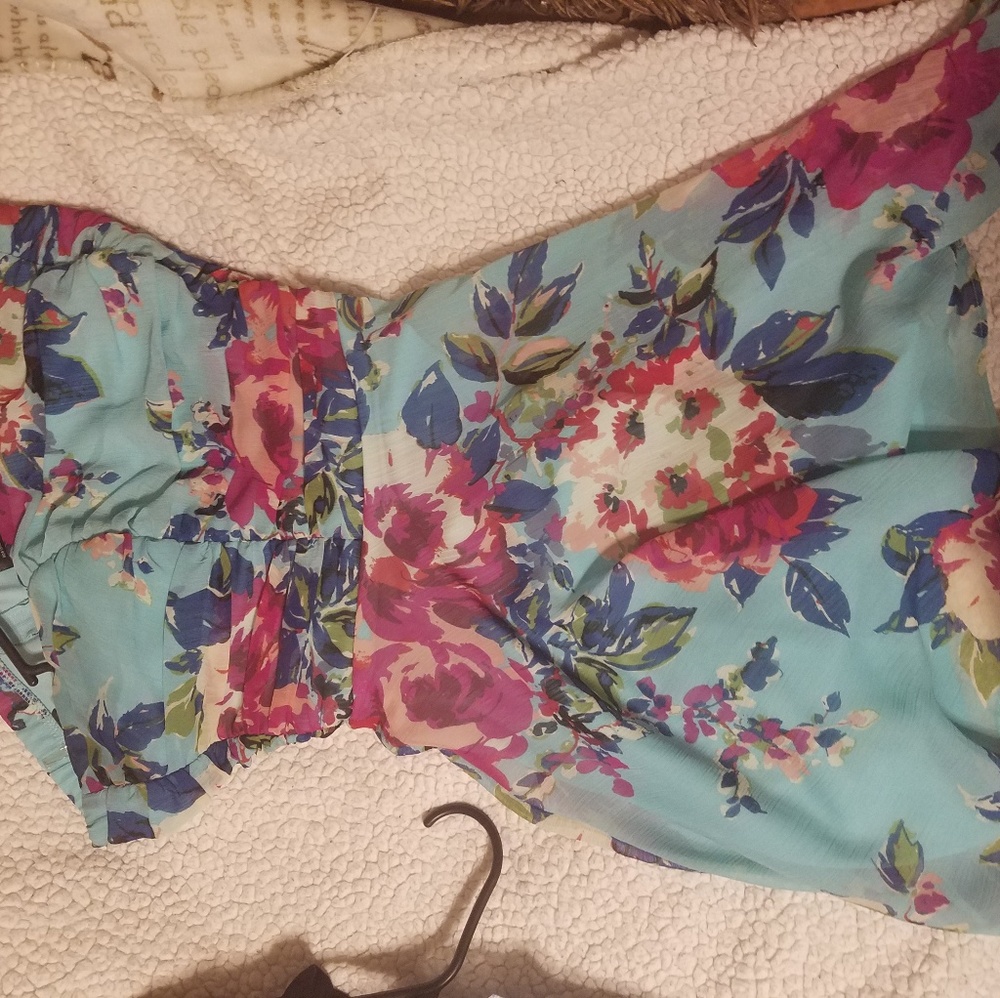 strapless dress